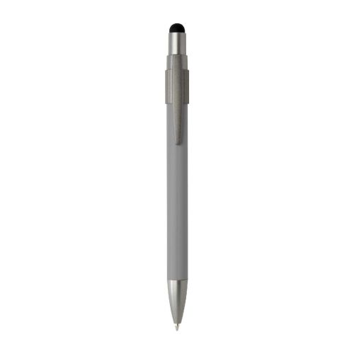 RILL - Penna a sfera in materiale riciclato certificato RCS con stilo e rotella antistress 
