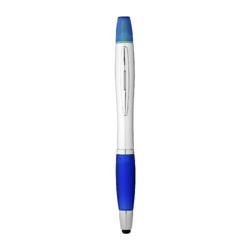 NASH - Penna a sfera con stylus ed evidenziatore 