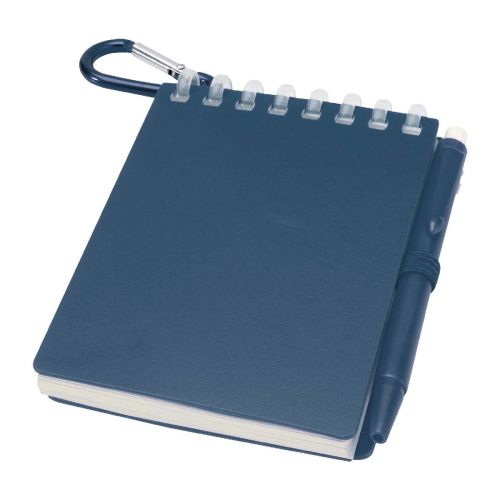 LIG MIN - Set blocco note con copertina morbida in materiale riciclato e penna a sfera per attività all'aperto 