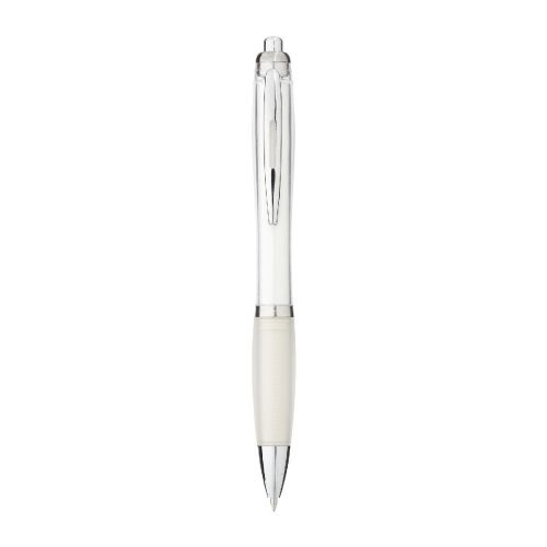 NASH - Penna a sfera con fusto e impugnatura colorati 