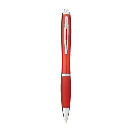 NASH - Penna a sfera con fusto e impugnatura colorati 
