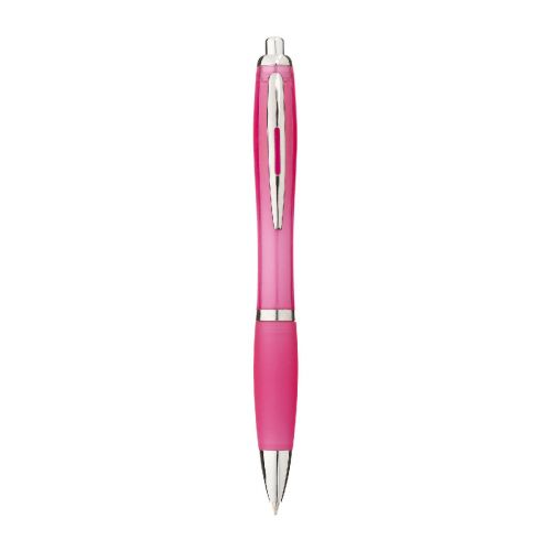 NASH - Penna a sfera con fusto e impugnatura colorati 