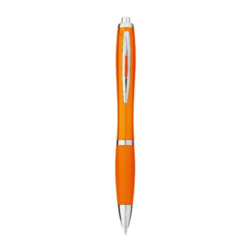 NASH - Penna a sfera con fusto e impugnatura colorati 