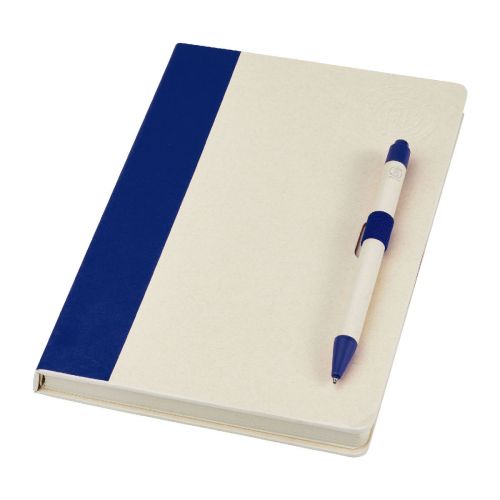 DAIRY DREAM REALIZZATI - Set blocco note formato A5 e penna a sfera Dairy Dream realizzati con cartoni del latte riciclati