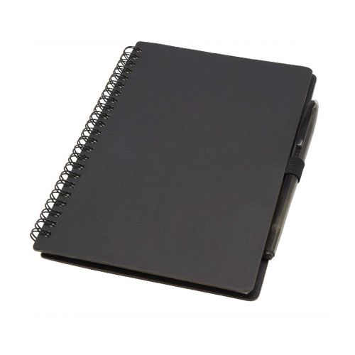 SLATE - Set blocco note A5 con copertina rigida e penna 