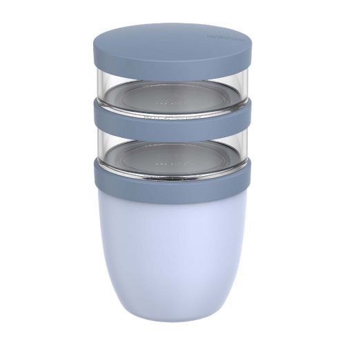 MEPAL ELLIPSE - Portavivande termico composto da 3 pezzi da 500 ml + 2 da 200 ml 
