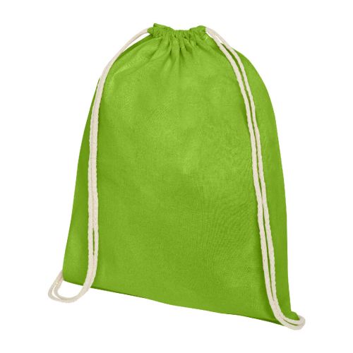OREGON - Zaino con cordoncino in cotone da 140 g/m² - 5L