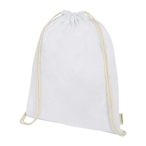 ORISSA - Zaino con cordoncino da 140 g/m² in cotone organico - 5L