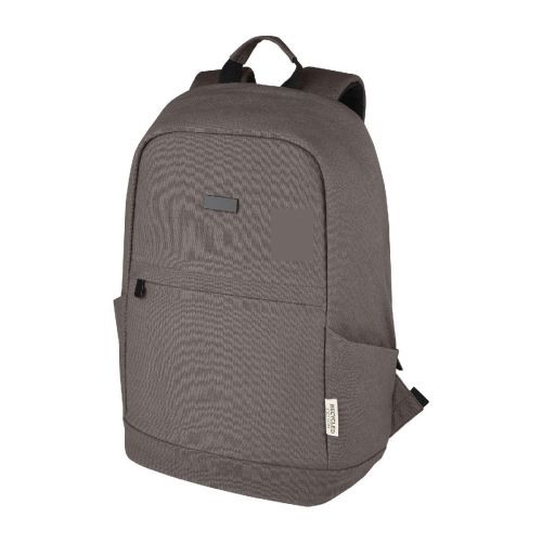 JOEY - Zaino antifurto per portatile da 15,6" in canvas riciclato certificato GRS - 18L