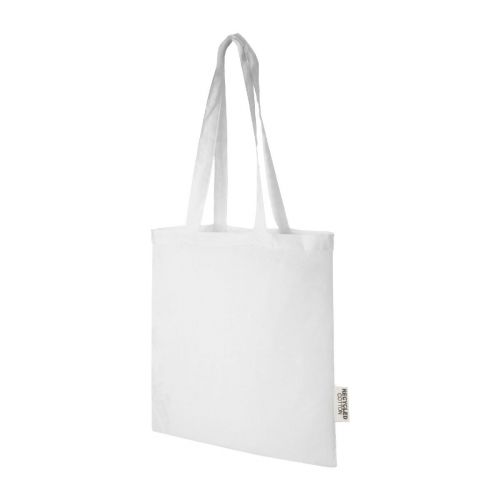 MADRAS - Tote bag in cotone riciclato GRS da 140 g/m2 - 7L
