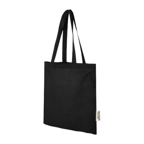 MADRAS - Tote bag in cotone riciclato GRS da 140 g/m2 - 7L