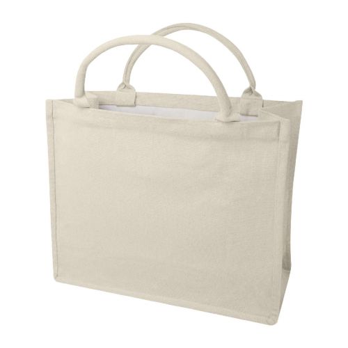 PAGE AWARE™ - Tote bag per libri in materiale riciclato da 500 g/m² 