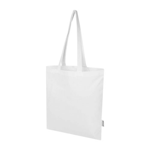 MADRAS BLEND - Tote bag in cotone riciclato certificato GRS da 140 g/m² - 7L