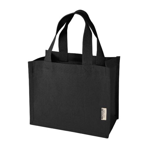 ODESSA - Tote bag mini a soffietto in cotone riciclato certificato GRS da 220 g/m² - 9L