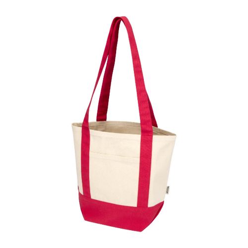 SAM - Tote bag mini in cotone riciclato certificato GRS da 320 g/m² 