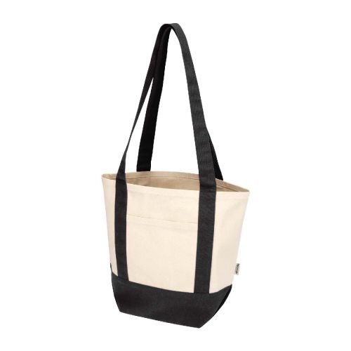 SAM - Tote bag mini in cotone riciclato certificato GRS da 320 g/m² 