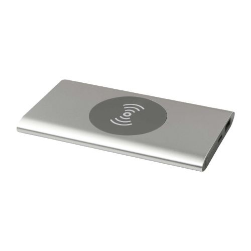 JUICE - Power bank wireless da 4000 mAh Type C in alluminio riciclato 