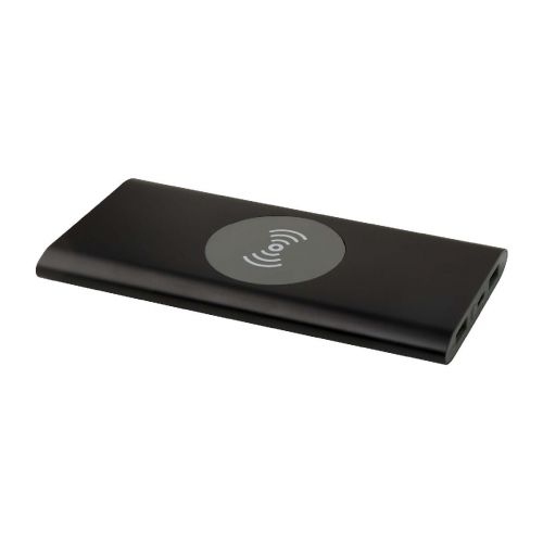 JUICE - Power bank wireless da 8000 mAh Type C in alluminio riciclato 
