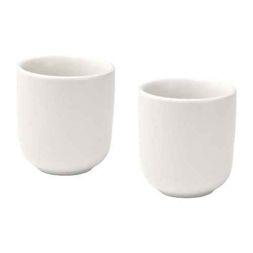 MALE - Set di 2 tazzine per espresso in ceramica con finitura opaca da 90 ml 