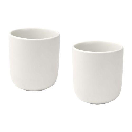 MALE - Set di 2 tazze in ceramica con finitura opaca da 200 ml 