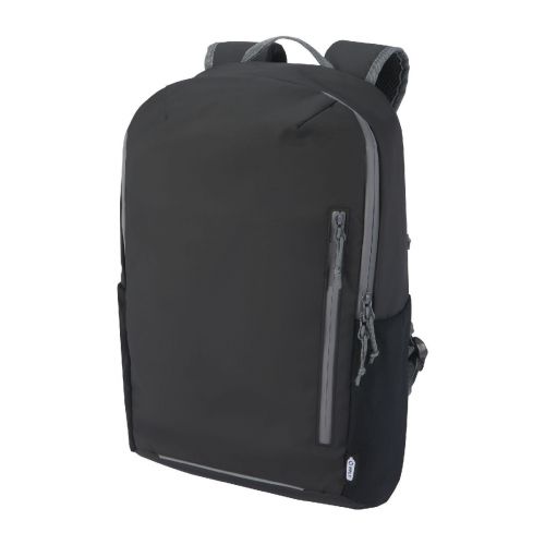 AQUA - Zaino impermeabile per portatile da 15" in materiale riciclato certificato GRS - 21 L