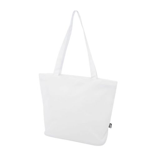 PANAMA - Tote bag in materiale riciclato certificato GRS con cerniera 20l