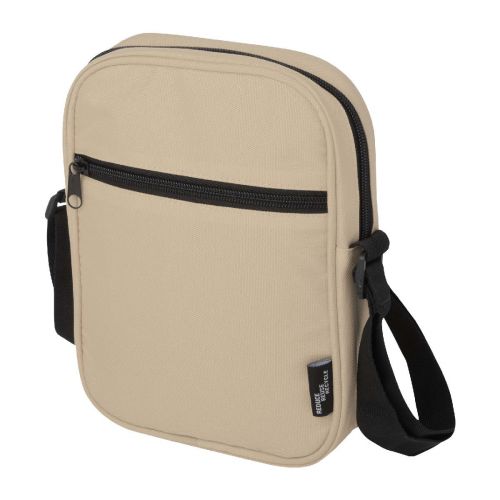 BYRON - Borsa a tracolla in materiale riciclato certificato GRS 2l