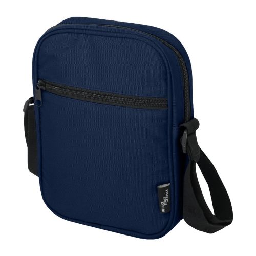 BYRON - Borsa a tracolla in materiale riciclato certificato GRS 2l
