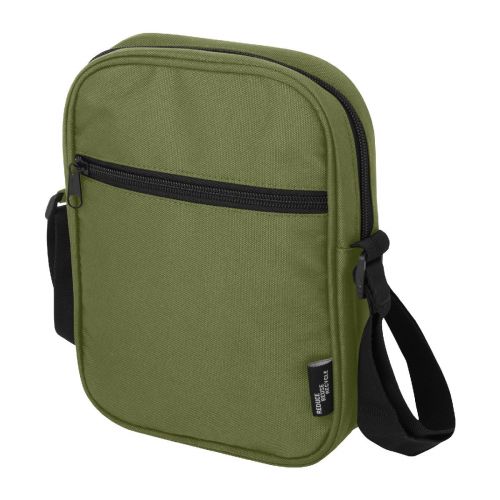 BYRON - Borsa a tracolla in materiale riciclato certificato GRS 2l