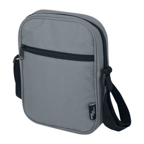 BYRON - Borsa a tracolla in materiale riciclato certificato GRS 2l