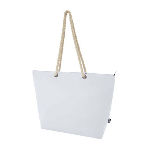 PANAMA - Tote bag termica da spiaggia in materiale riciclato certificato GRS con manici in corda - 23L