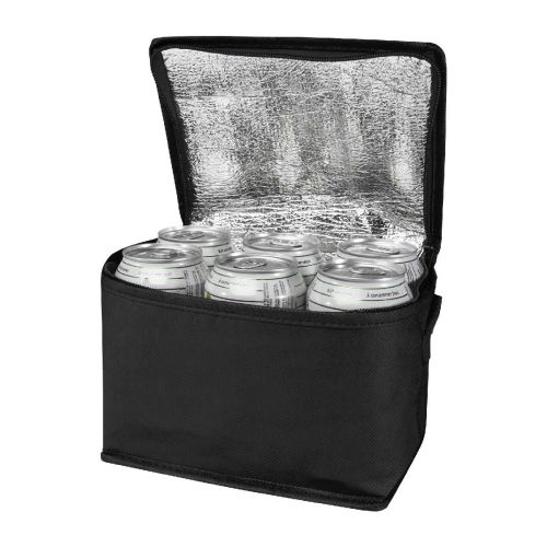 SPECTRUM - Borsa termica con capacità per 6 lattine in tessuto non tessuto riciclato certificato GRS - 4L
