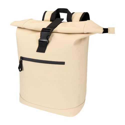 RESI PLUS - Zaino roll-top per portatile da 15" in materiale riciclato certificato GRS da 18 litri 
