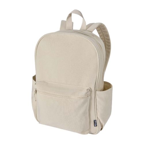 RECANVAS - Zaino da città per portatile da 15,6" in materiale riciclato certificato GRS - 16L