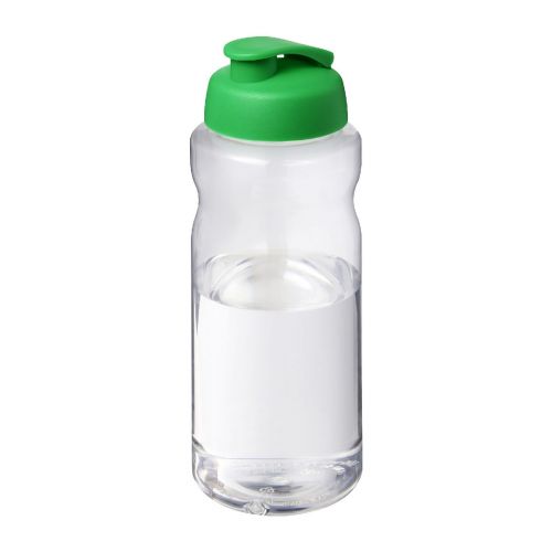 H2O ACTIVE BIG BASE 1L FLIP - Borraccia sportiva da 1 litro con coperchio a scatto H2O Active® Big Base