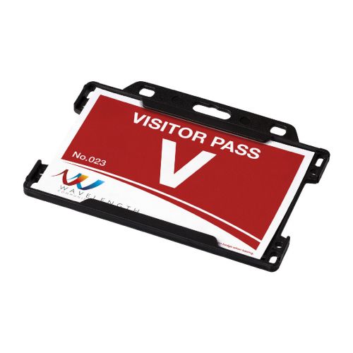 VEGA - Porta badge in plastica riciclata 