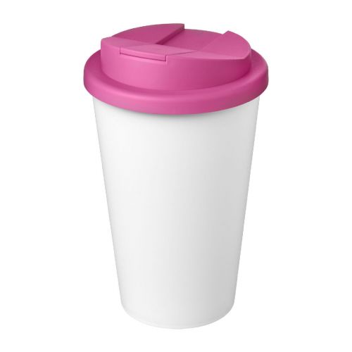 AMERICANO® - Tazza Eco da 350 ml in materiale riciclato e con coperchio ermetico