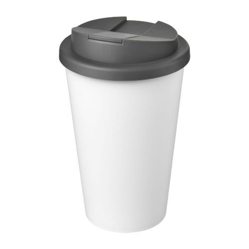 AMERICANO® - Tazza Eco da 350 ml in materiale riciclato e con coperchio ermetico