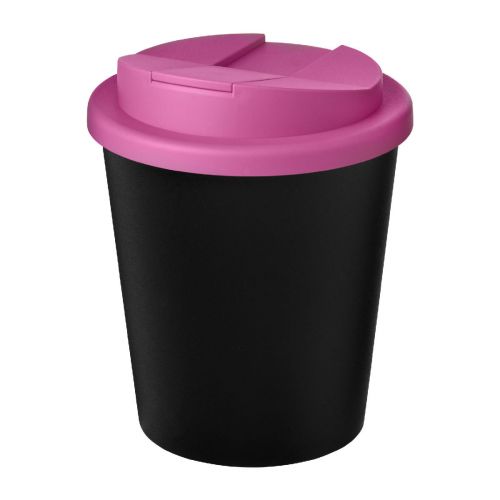 AMERICANO® ESPRESSO - Bicchiere Eco da 250 ml in materiale riciclato con coperchio a prova di perdita