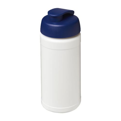 BASELINE - Borraccia sportiva in materiale riciclato con coperchio a scatto da 500 ml 