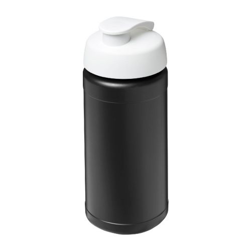 BASELINE - Borraccia sportiva in materiale riciclato con coperchio a scatto da 500 ml 