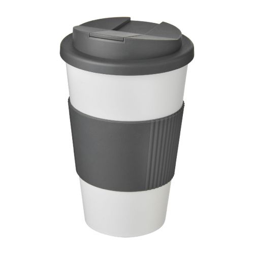AMERICANO GRIPSEAL 350 - Tazza termica Americano® da 350 ml con impugnatura e coperchio ermetico