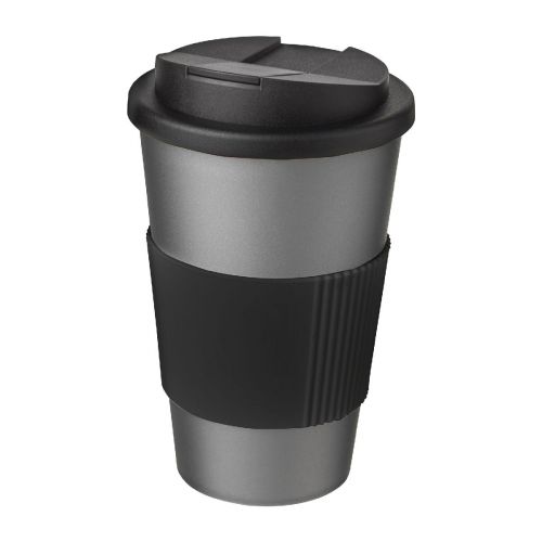 AMERICANO GRIPSEAL 350 - Tazza termica Americano® da 350 ml con impugnatura e coperchio ermetico