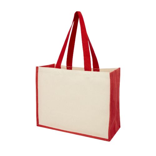 VARAI - Shopper in iuta e canvas 320 g/m² - 23L