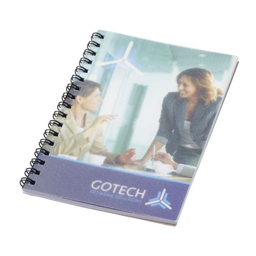 SPIRALDESK A6 PP - Notebook A6 spiralato Desk-Mate® con copertina in PP