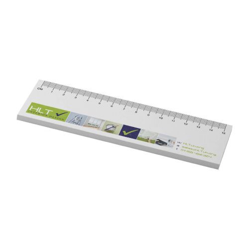 FOGLIETTI ADESIVI - Foglietti adesivi in materiale riciclato con righello stampato da 15cm Sticky-Mate®
