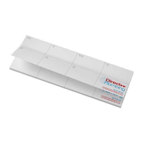 FOGLIETTI ADESIVI - Foglietti adesivi in materiale riciclato con agenda stampata Sticky-Mate®