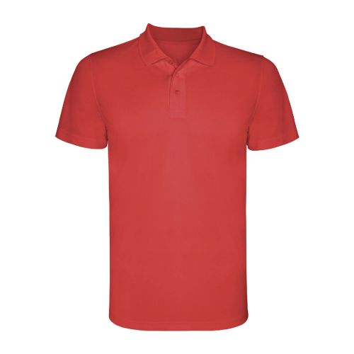MONZHA - Polo sportiva a maniche corte da uomo 