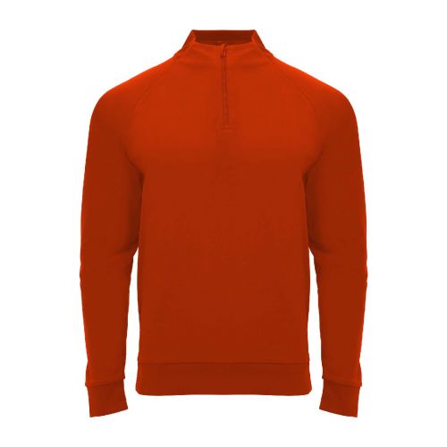 EPIRO - Felpa a maniche lunghe con zip a un quarto unisex 