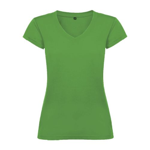 VICTORIA - T-shirt a maniche corte con scollo a V da donna 